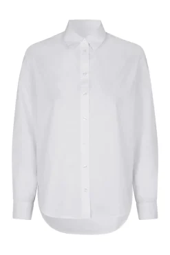 Samsøe Samsøe Jeans & Casuals|Blouses^Dames blouse lange mouw wit