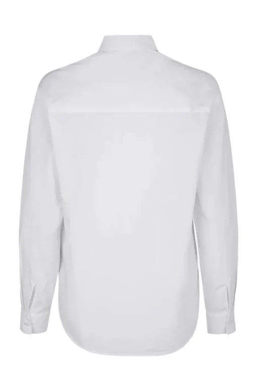 Samsøe Samsøe Jeans & Casuals|Blouses^Dames blouse lange mouw wit