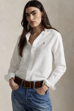 Ralph Lauren Modern Classics|Blouses^Dames blouse lange mouw wit