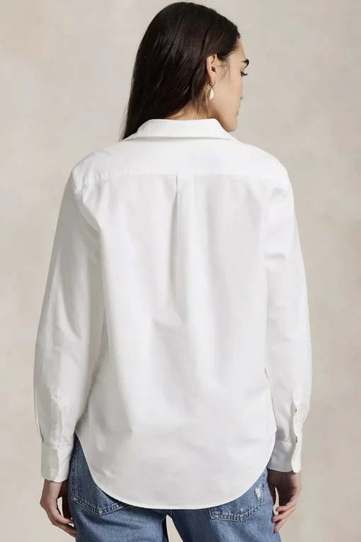 Ralph Lauren Modern Classics|Blouses^Dames blouse lange mouw wit