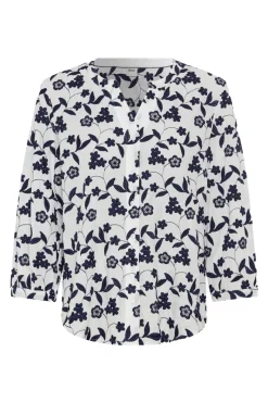 Brax Modern Classics|Blouses^Dames blouse lange mouw wit