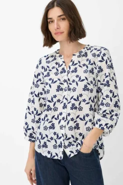 Brax Modern Classics|Blouses^Dames blouse lange mouw wit