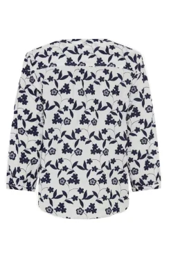 Brax Modern Classics|Blouses^Dames blouse lange mouw wit