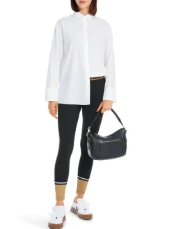 Marc Cain Modern Classics|Blouses^Dames blouse lange mouw wit