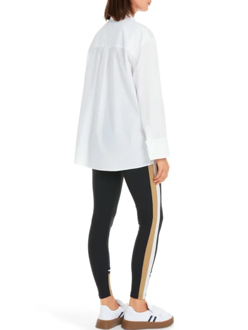 Marc Cain Modern Classics|Blouses^Dames blouse lange mouw wit