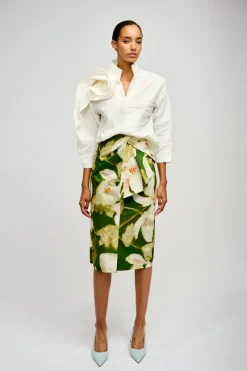 Natan Festive|Blouses^Dames blouse lange mouw wit