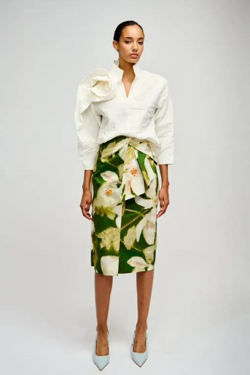 Natan Festive|Blouses^Dames blouse lange mouw wit