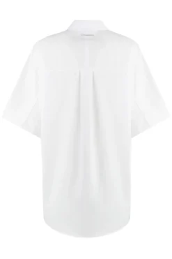 Calvin Klein Outlet^Dames blouse lange mouw wit