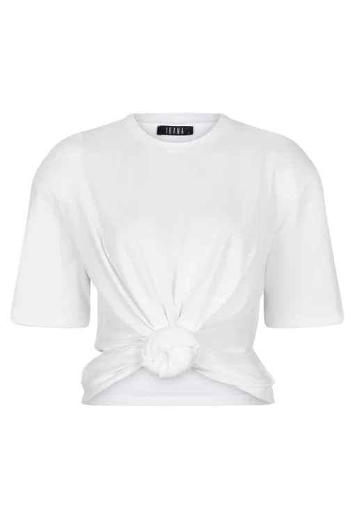 Ibana Designer|Blouses^Dames blouse lange mouw wit
