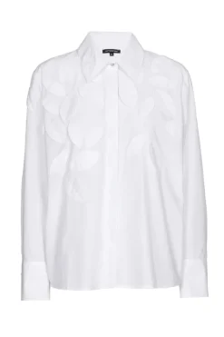 Caroline Biss Modern Classics|Blouses^Dames blouse lange mouw wit