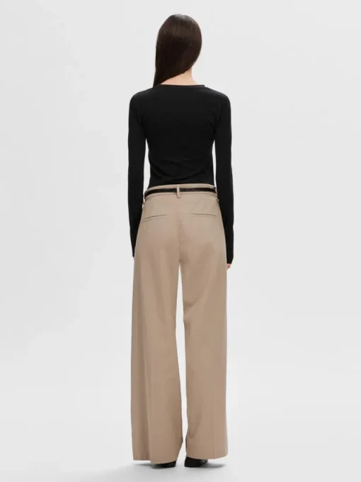 Selected Sport Style|Jeans & Casuals^Dames blouse lange mouw zwart