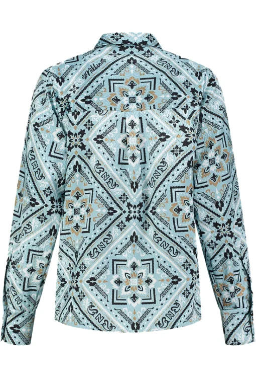 Nikkie Outlet^Dames blouse lange mouw zwart