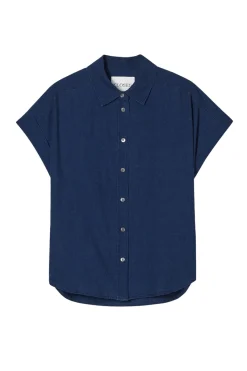 Closed Designer|Blouses^Dames blouse mouwloos blauw