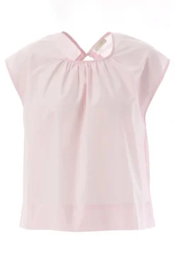 JcSophie Blouses^Dames blouse mouwloos rose