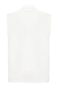 Calvin Klein Outlet^Dames blouse mouwloos wit