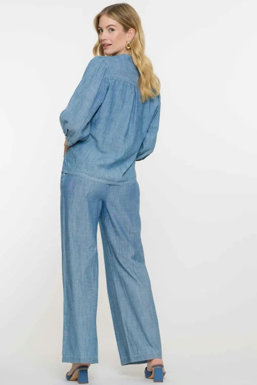 Geisha Jeans & Casuals|Broeken & Leggings^Dames broek blauw