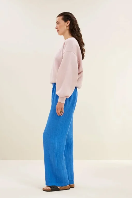 By Bar Jeans & Casuals|Broeken & Leggings^Dames broek blauw