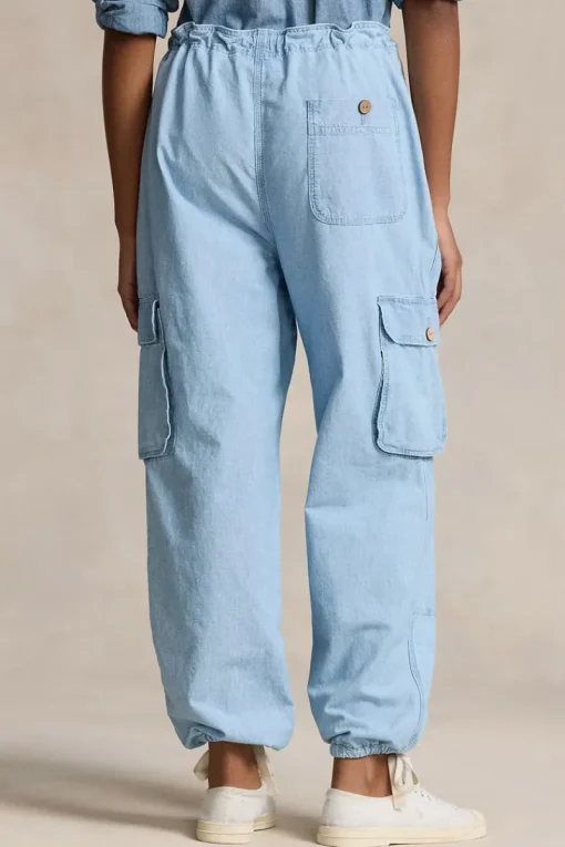 Polo Ralph Lauren Modern Classics|Broeken & Leggings^Dames broek blauw