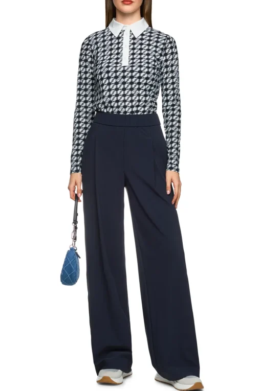 Marc Cain Modern Classics|Broeken & Leggings^Dames broek blauw