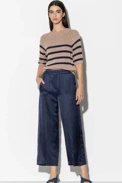 Luisa Cerano Outlet^Dames broek blauw