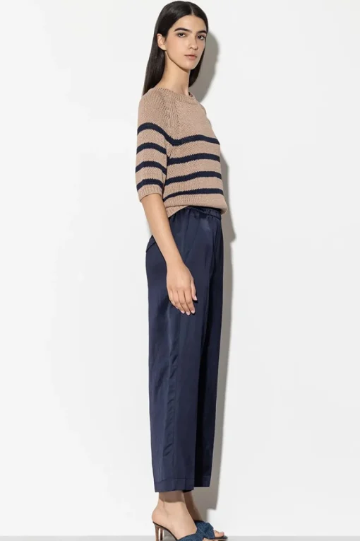 Luisa Cerano Outlet^Dames broek blauw