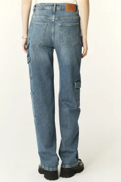 ba&sh Outlet^Dames broek blauw