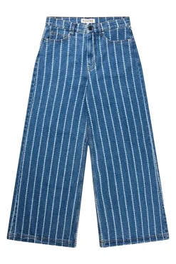 Munthe Designer|Broeken & Leggings^Dames broek blauw