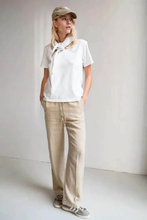Penn&Ink N.Y. Jeans & Casuals|Broeken & Leggings^Dames broek bruin