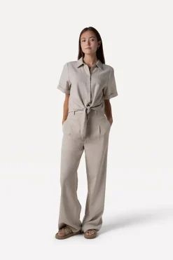 Another Label Jeans & Casuals|Broeken & Leggings^Dames broek bruin