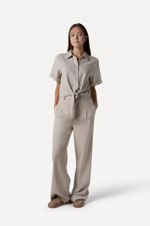 Another Label Jeans & Casuals|Broeken & Leggings^Dames broek bruin