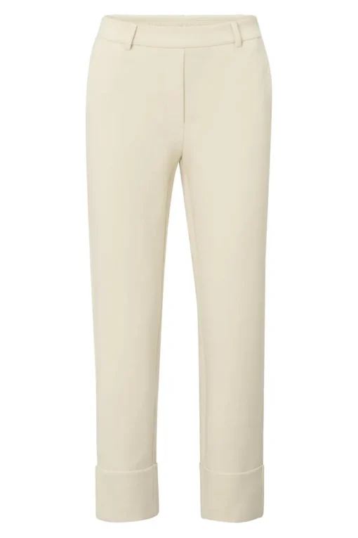 Yaya Jeans & Casuals|Broeken & Leggings^Dames broek bruin