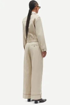 Samsøe Samsøe Jeans & Casuals|Broeken & Leggings^Dames broek bruin