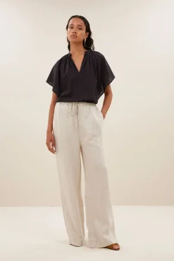 By Bar Jeans & Casuals|Broeken & Leggings^Dames broek bruin