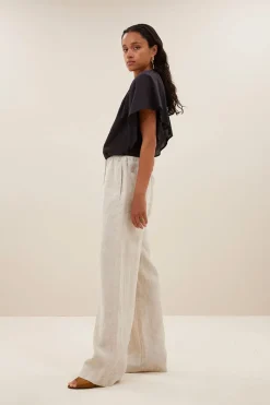 By Bar Jeans & Casuals|Broeken & Leggings^Dames broek bruin