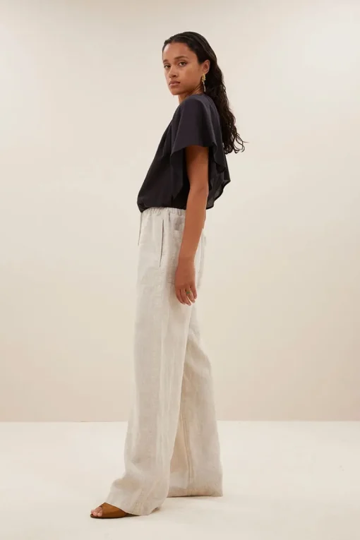 By Bar Jeans & Casuals|Broeken & Leggings^Dames broek bruin