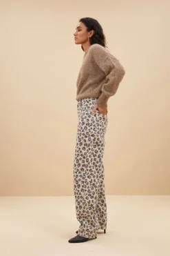 By Bar Jeans & Casuals|Broeken & Leggings^Dames broek bruin