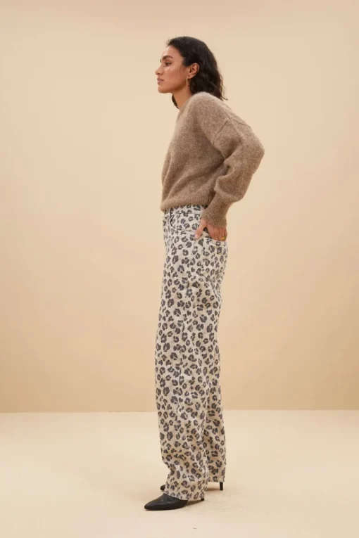 By Bar Jeans & Casuals|Broeken & Leggings^Dames broek bruin