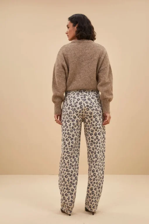 By Bar Jeans & Casuals|Broeken & Leggings^Dames broek bruin