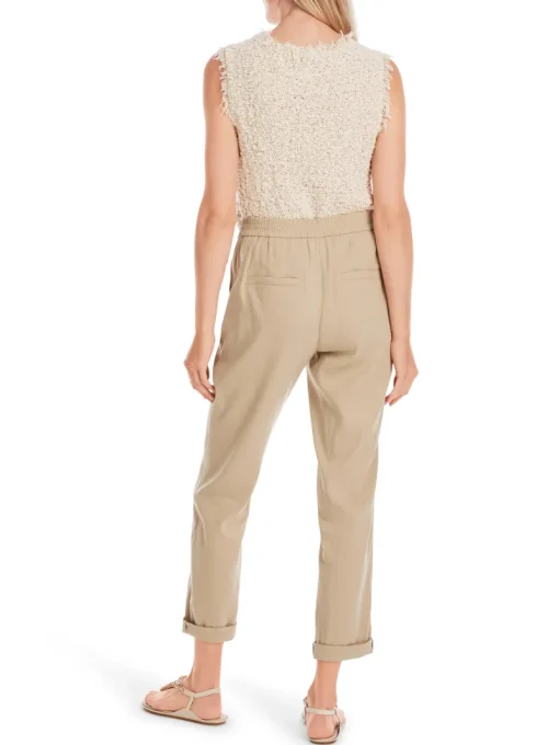 Marc Cain Modern Classics|Broeken & Leggings^Dames broek bruin