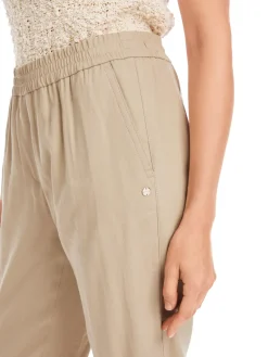 Marc Cain Modern Classics|Broeken & Leggings^Dames broek bruin