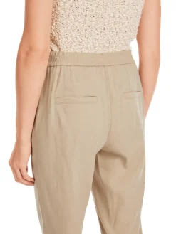 Marc Cain Modern Classics|Broeken & Leggings^Dames broek bruin