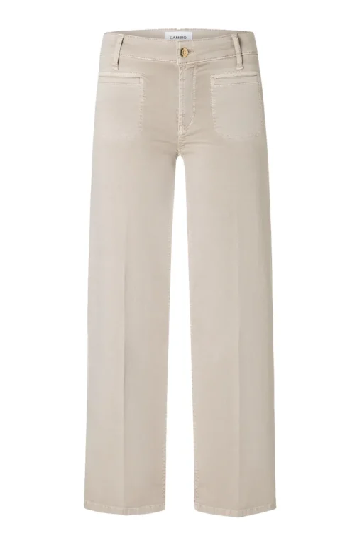 Cambio Modern Classics|Broeken & Leggings^Dames broek bruin