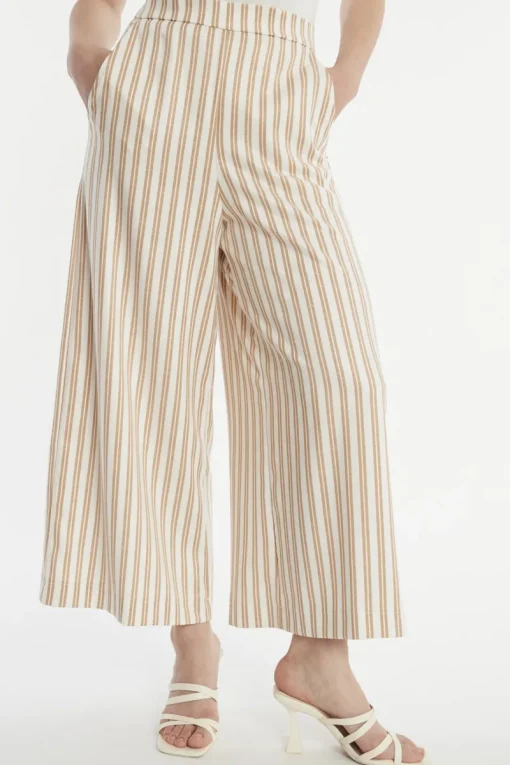 Ana Alcazar Festive|Broeken & Leggings^Dames broek bruin
