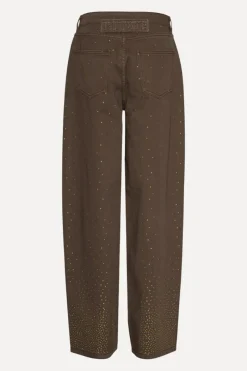 Rotate Designer|Broeken & Leggings^Dames broek bruin