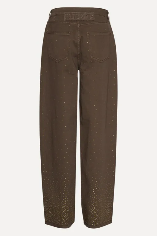 Rotate Designer|Broeken & Leggings^Dames broek bruin