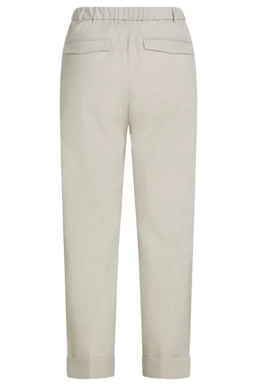 Penn&Ink N.Y. Jeans & Casuals|Broeken & Leggings^Dames broek ecru