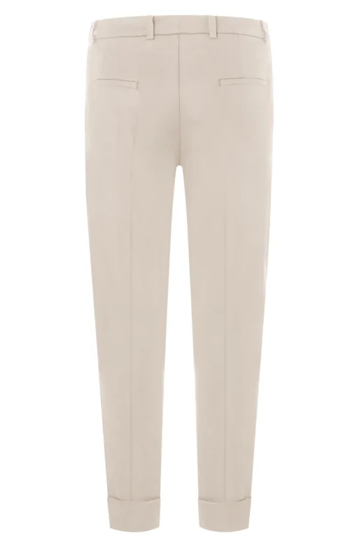 Cambio Modern Classics|Broeken & Leggings^Dames broek ecru