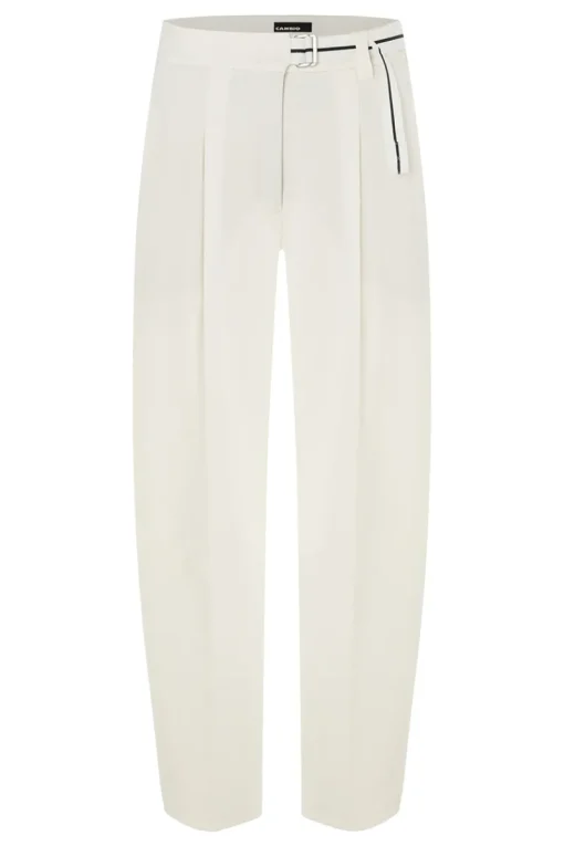 Cambio Modern Classics|Broeken & Leggings^Dames broek ecru