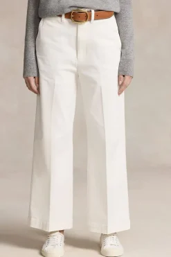 Polo Ralph Lauren Modern Classics|Broeken & Leggings^Dames broek ecru