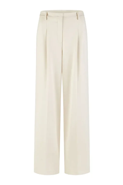 Lecomte Modern Classics|Broeken & Leggings^Dames broek ecru